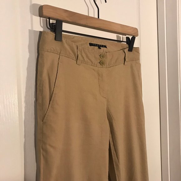 Theory Linen Blend Pants - Picture 4 of 8